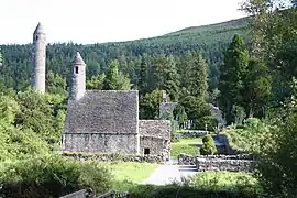 Complejo monástico de Glendalough.