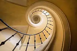 Escaleras de la Iglesia de la Asunción de Nuestra Señora y San Juan Bautista, Sedlec