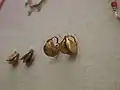 Pendientes de oro.