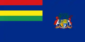 Bandera del Gobierno de Mauricio