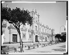 El palacio circa 1890.