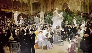 Un viernes en el Salón de los artistas franceses en 1911, Museo de Bellas Artes de Ruan