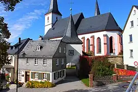 Iglesia fortaleza del Espíritu Santo de Grafengehaig.