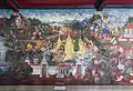 Mural del Phra Rabiang del Templo del Buda de Esmeralda.