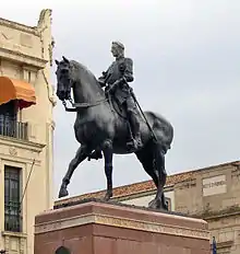 Estatua ecuestre del Gran Capitán en Córdoba.