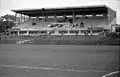 El Grandstand, Hartleyvale Stadium en 1972.