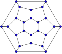 24-fullereno (grafo trapezoedro hexagonal truncado)