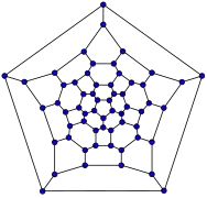60-fullereno (grafo icosaédrico truncado)