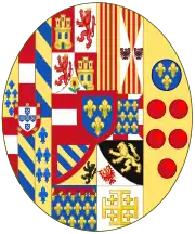 Escudo heráldico de la Casa de Borbón-Dos Sicilias