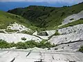 La antigua captación de agua, que era la fuente de agua para la isla.