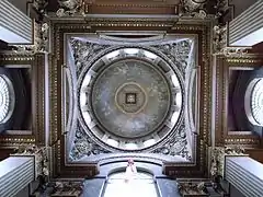 Greenwich Hospital, cúpula del salón Pintado