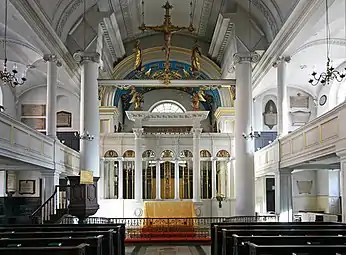 Grosvenor Chapel, en Mayfair.