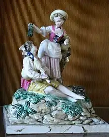 Statuaria Lunéville ca 1770 (Museo nacional de cerámica de Sèvres - Inv n° MNC 3756)