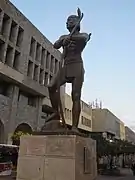 Estatua de Francisco Tenamaztle.