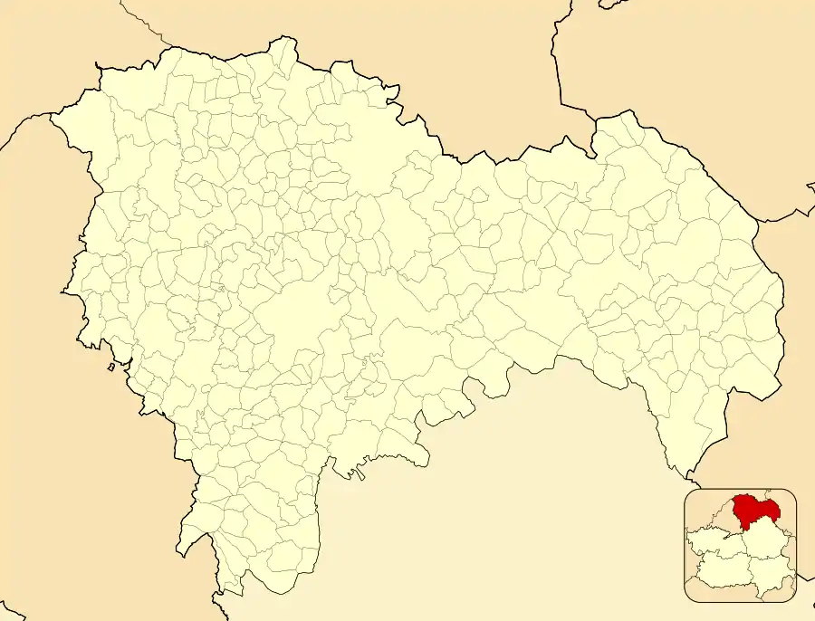 Anquela del Ducado ubicada en Provincia de Guadalajara