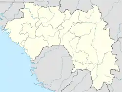 Localización de las islas de Los (Guinea)