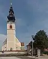 Gunskirchen, la iglesia catolica: Pfarrkirche heilige Martin