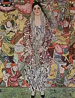 “Retrato de Friedericke Maria Beer” de Gustav Klimt