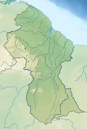 Montes Acaraí ubicada en Guyana