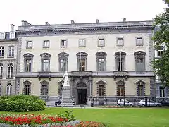 Palacio del marqués de Assche en Bruselas (1856-1858), desde 1948 sede del Conseil d'Etat