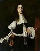 Retrato de Michael Lolien con una mosca en el cuello (1665), Museo Nacional de Varsovia