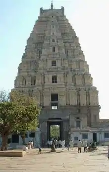 Templo de Virupaksha en Hampi (India)