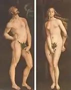Hans Baldung Grien, Adán y Eva