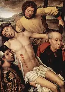 Hans Memling: Descendimiento de la Cruz, h. 1475