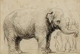 Elefante, ca. 1637.