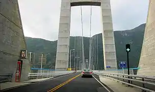 Vista al cruzar el puente