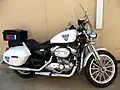 Motocicleta Harley-Davidson de la Policía Militar de las FDI.