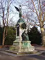 Heilbronn:Monumento al Kaiser Guillermo (1893) (basado en diseños por Ludwig Pfau).