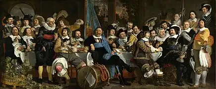 Paz de Munster, de Bartholomeus van der Helst, Ámsterdam (1648).