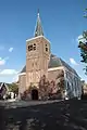 Polsbroek, iglesia reformada holandesa, torre del siglo XIV