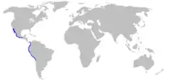 Rango de distribución del suño búfalo.