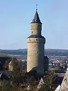 Torre de las Brujas del castillo de Idstein.