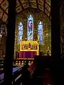 Altar elevado, Renacimiento gótico Iglesia del Buen Pastor (Rosemont, Pensilvania) (1894)