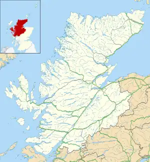 Fortrose ubicada en Highland