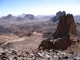 Paisaje del Ahaggar