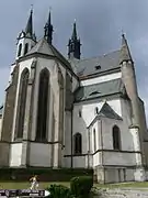 Iglesia del monasterio de Vyšší Brod, (c. 1300)