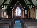 Interior de la Iglesia de la Santa Trinidad, Pakaraka