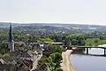 Vista de la ciudad antigua de Holzminden.