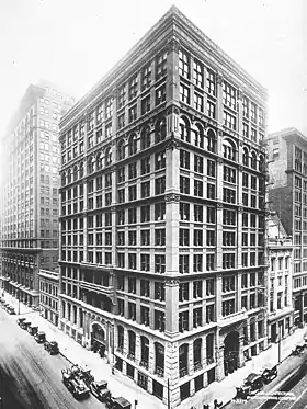 Home Insurance Building, William Le Baron Jenney, Chicago, 1885