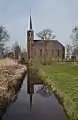Hommerts, la iglesia: de Johannes de Doperkerk
