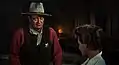 John Wayne con sombrero chambergo