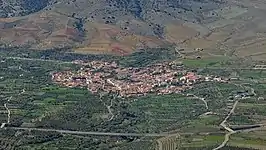 Vista aérea de Huéneja