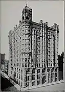 El edificio en 1909