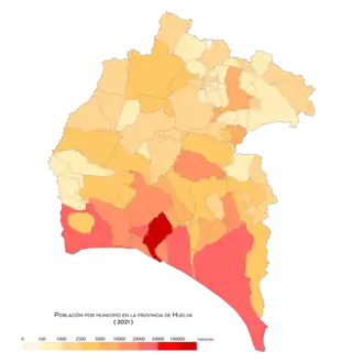 Población por municipio (2021)