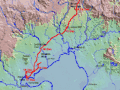 Ruta de la expedición de Hume y Hovell del 15 al 19 de diciembre de 1824