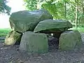 Dolmen en Noordlaren.